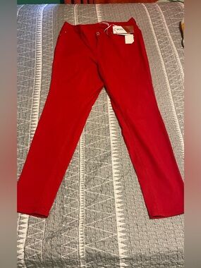 YMI Red Skinny Pants 2X  NWT